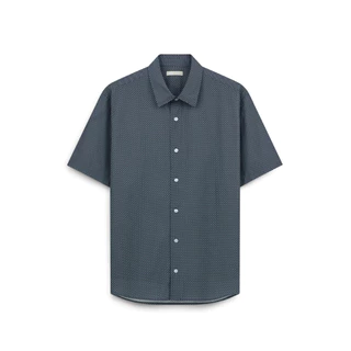 AIIZ (เอ ทู แซด) - AIIZ เสื้อเชิ้ตแขนสั้นลายพิมพ์กราฟิก AIIZ Men's Graphic Printed Short Sleeve Shirt