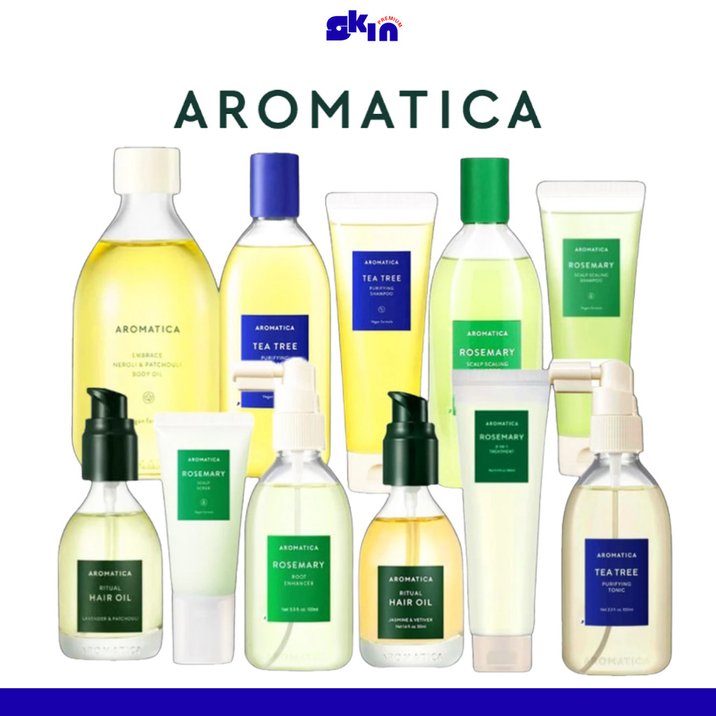 AROMATICA แชมพู/ทรีทเมนท์/เซรั่มบำรุงผม (**อ่านรายละเอียดก่อนสั่ง ไม่รับเปลี่ยนคืนนะคะ**)