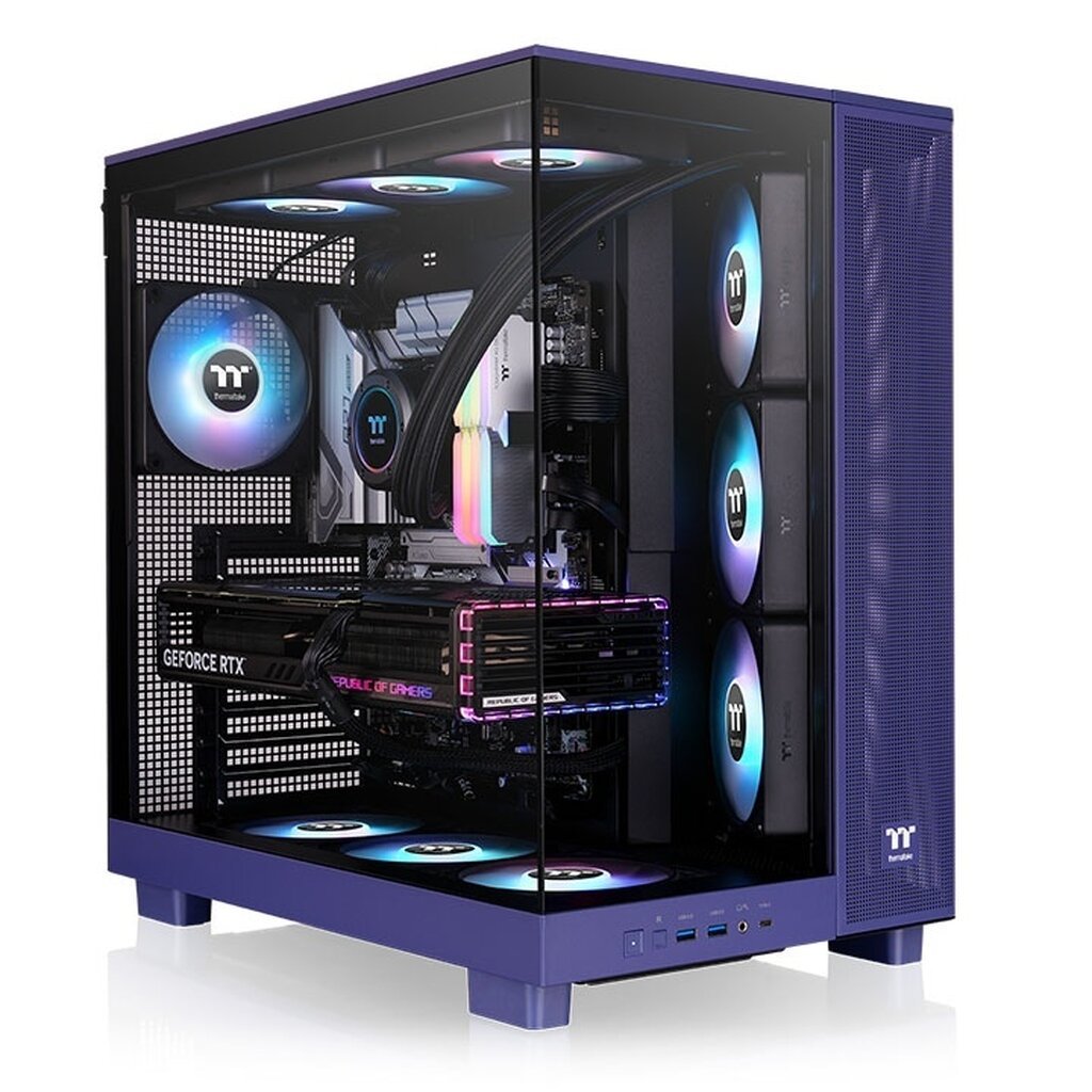 Case ThermaltakeView 380 XL TG ARGB Future Dusk (CA-11E-00MNWN-00) Dual-chamber ATX Mid Tower