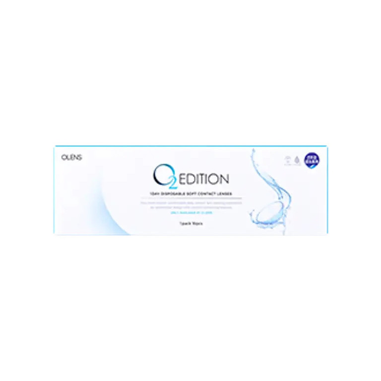 OLENS O2 EDITION คอนแทคเลนส์ใส 1DAY 40P