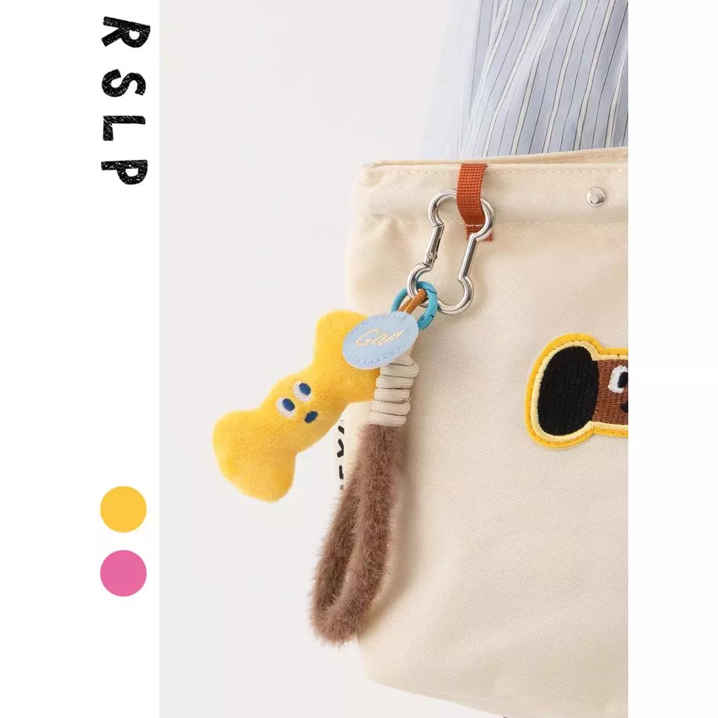 Ruosu Good Product น่ารัก High-End Plush สายรัดข้อมือตุ๊กตารวมกระเป๋าโทรศัพท์มือถือ Key จี้เครื่องประดับ All-Match