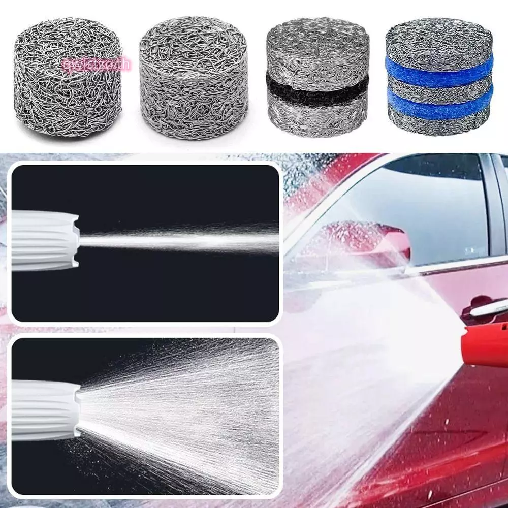 QWISTZO 1 ชิ้นตาข่ายหัวฉีด,หิมะโฟม Lance อะไหล่ 3000 PSI Orifice หัวฉีดเคล็ดลับ, Richer Lather สําหรับเครื่องซักผ้าแรงดันสูง Multi-layer โฟม Maker กรอง