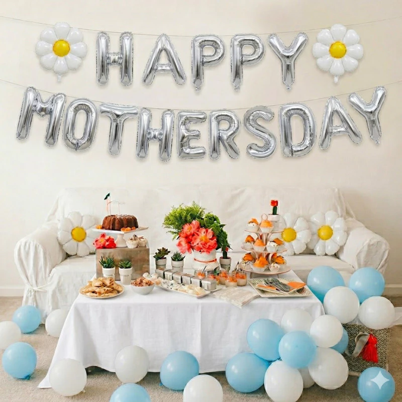 (ร้านไทย)ชุดอักษรวันแม่ HAPPY MOTHER DAY อักษรขนาด16นิ้ว