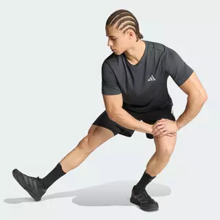 adidas วิ่ง เสื้อยืด adi365 Running Essentials ผู้ชาย สีเทา KG3190
