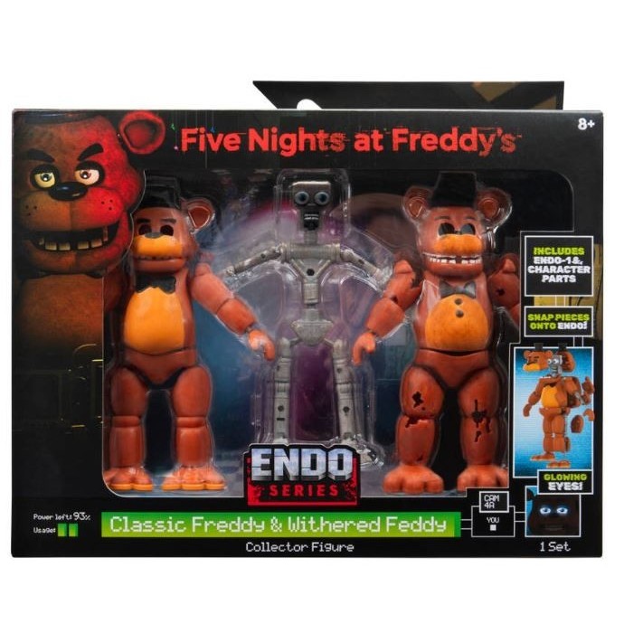 Five Nights at Freddys Endo Series Classic & Withered Freddy Collector Figure-