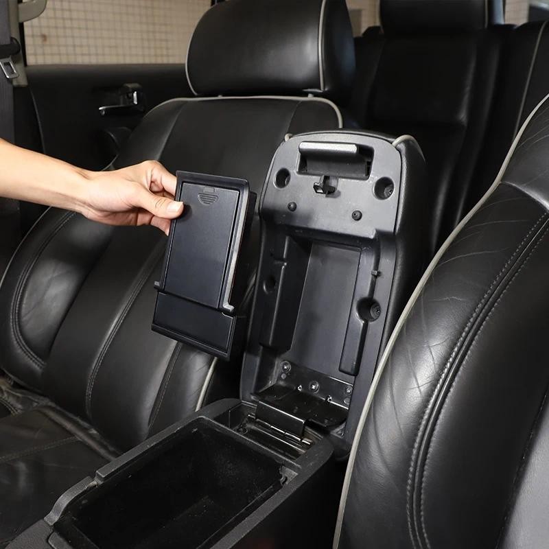 สําหรับ Hummer H3 H3T 2005-2009 รถ Central Control Armrest กล่องซ่อนกล่องเก็บความเป็นส่วนตัว ABS สีด