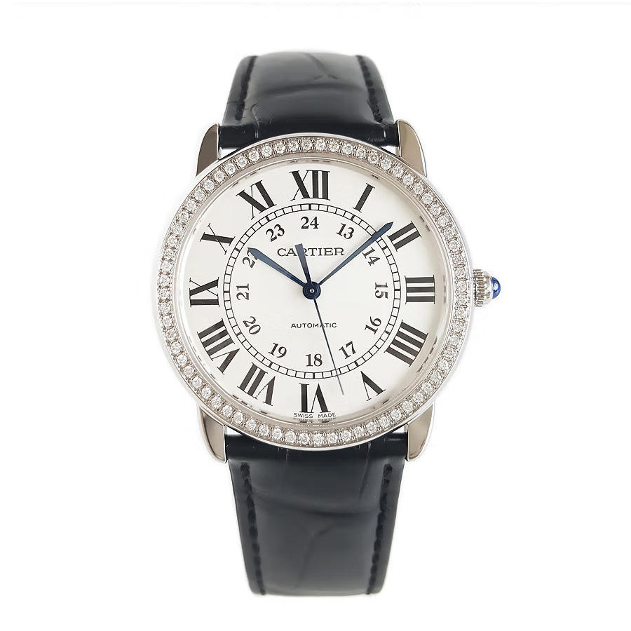 Cartier Cartier Mens Watch London SOLO Series Diamond Automatic Mechanical Watch Men WSRN0013