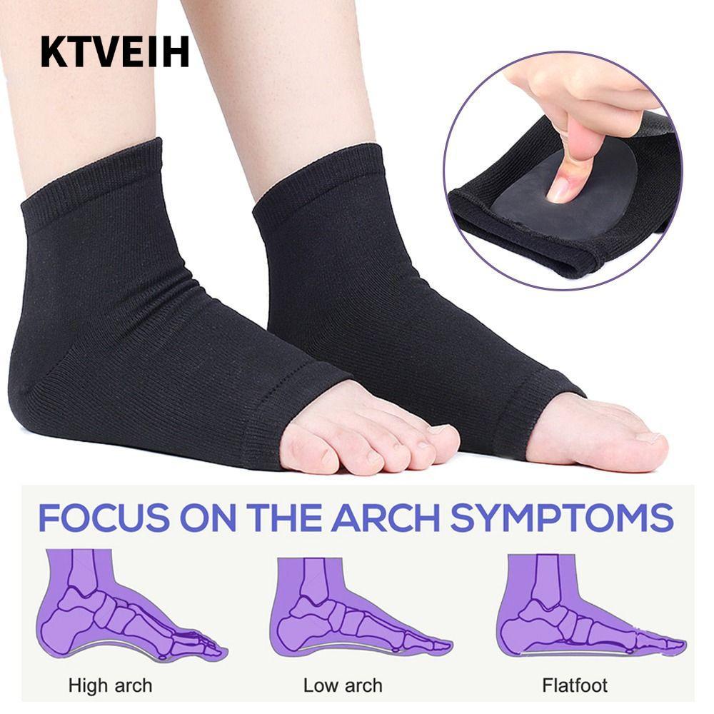 KTVEIH Heel Pad Arch Support Sleeve Cushioned Foot Relief Pain Heel Protectors
