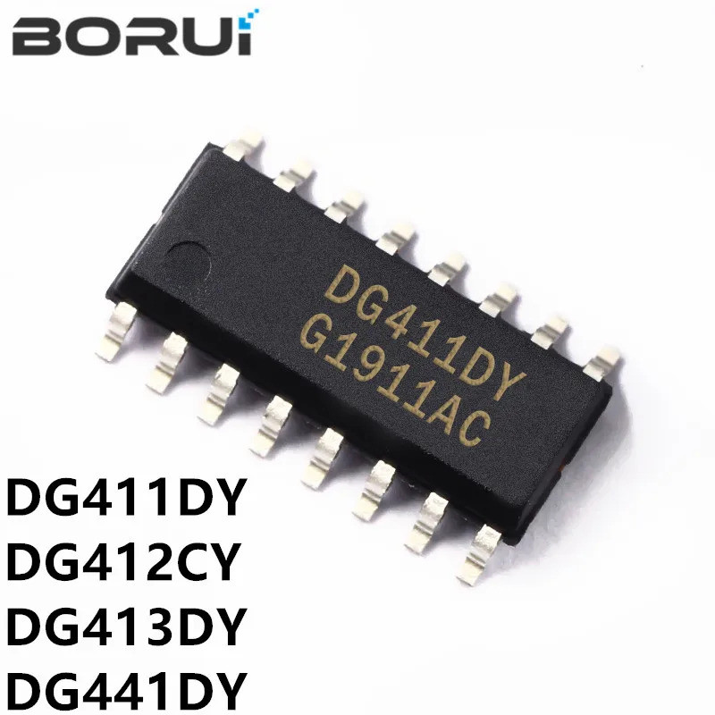 10PCS ใหม่ Original DG411DY DG411 DG411DYZ DG412DY DG412CY DG413DYZ DG413DY DG441 DG441DY DG441DYZ S