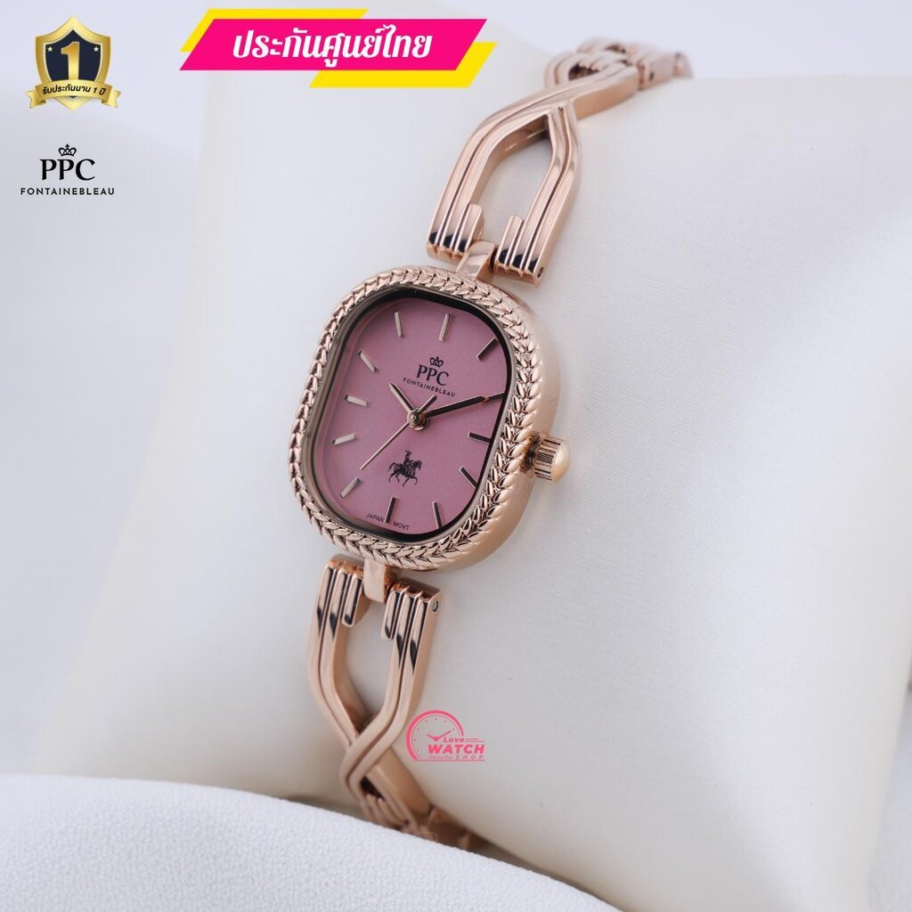 PPC FONTAINEBLEAU PPC-EF08นาฬิกาผู้หญิงPPCนาฬิกาPPC FONTAINEBLEAUสุดหรูของแท้ประกันศูนย์ไทย