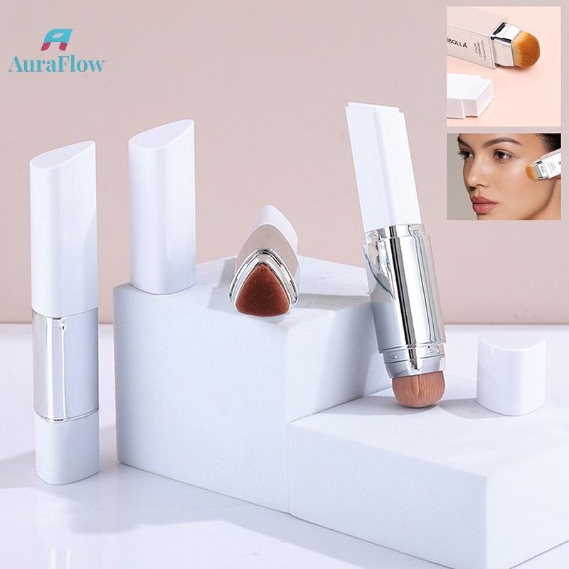 AuraFlow 2IN1 Foundation Stick Empty Ointment Tube Brightens คอนซีลเลอร์ Stick ทําซ้ําบรรจุคอนเทนเนอ