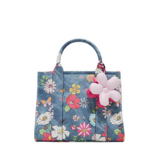 Aldo กระเป๋า Satchel รุ่น Floralbloom- สี Other Blue
