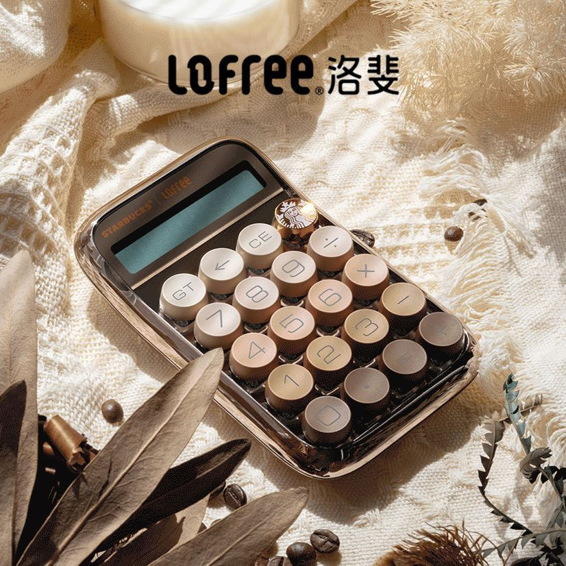 Lofree Lofree Lofree Liquid Foundation คีย์บอร์ดตัวเลขสามโหมด นม ชา คอมพิวเตอร์เครื่องกล