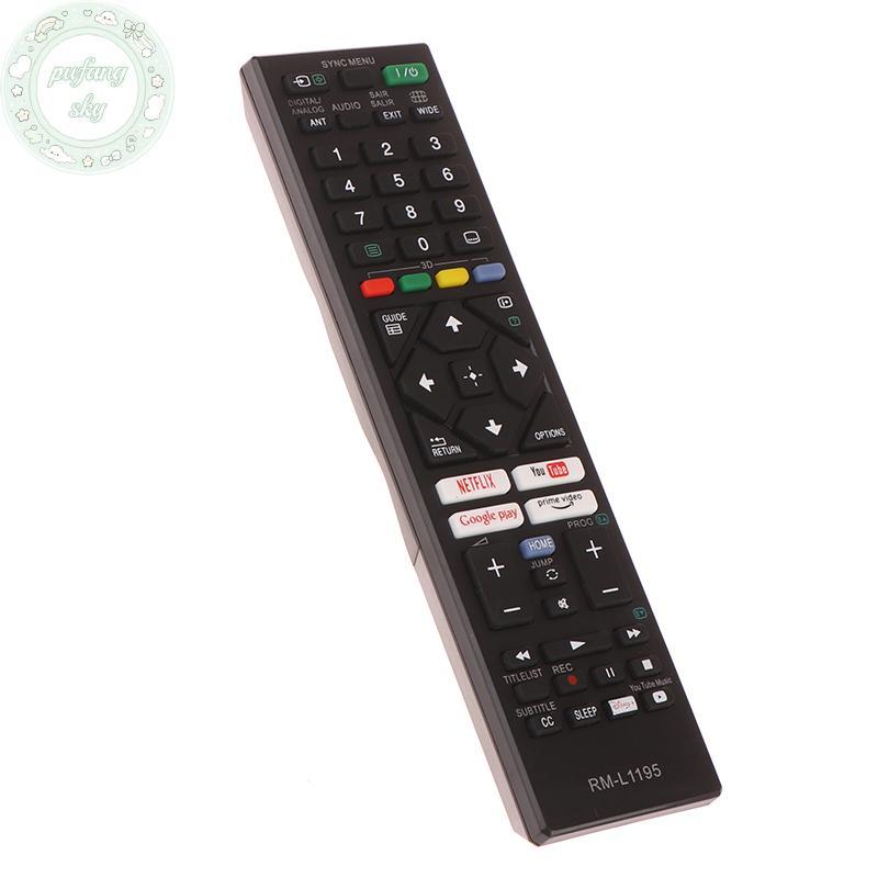 PUSKY Universal สมาร์ททีวีรีโมทคอนโทรลสําหรับ Sony LCD LED Bravia TV RM-L1195 RM-YD005 RM-YD092 RM-Y