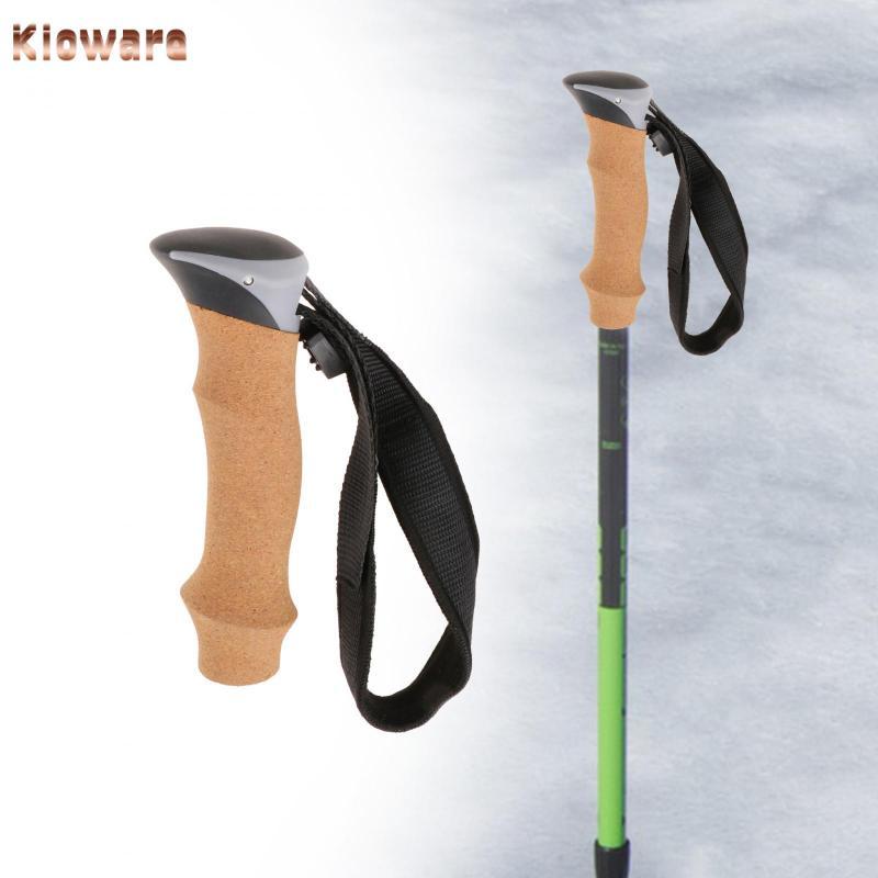 Kloware Trekking Pole Handle Adapter Replacement Universal Anti Slip Crutch Head Cane Handle Grip สําหรับเดินป่าเดินป่าเล่นสกี