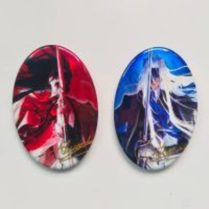 เข็มกลัดโลหะ Hellsing Alucard & Sir Integral สำหรับคอสเพลย์และของขวัญ