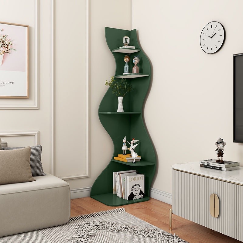 Creative triangle cabinet corner shelf living room corner cabinet corner cabinet bedroom corner stor
