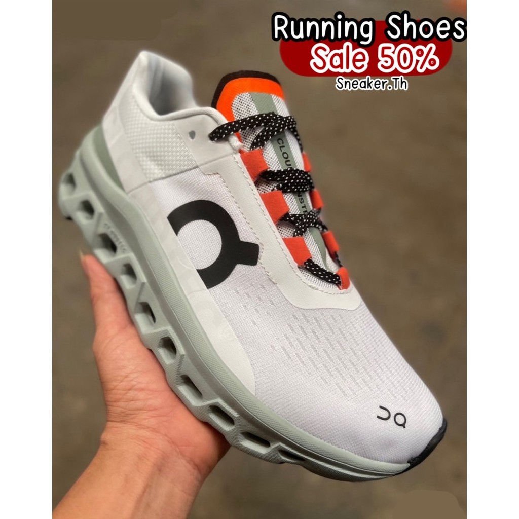 On Running monster tube hole Running Shoes sz.36-45eu พร้อมกล่องรองเท้ากีฬาสบาย v77a106