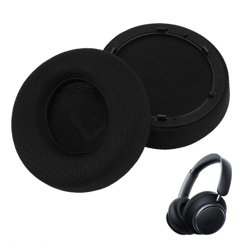 Cxing อัพเกรดพื้นที่ Q45 หน่วยความจําโฟมฟองน้ําแผ่นรองหูฟังหูฟังแผ่นรองหูฟังเปลี่ยนความหนาแน่นสูงผ้า