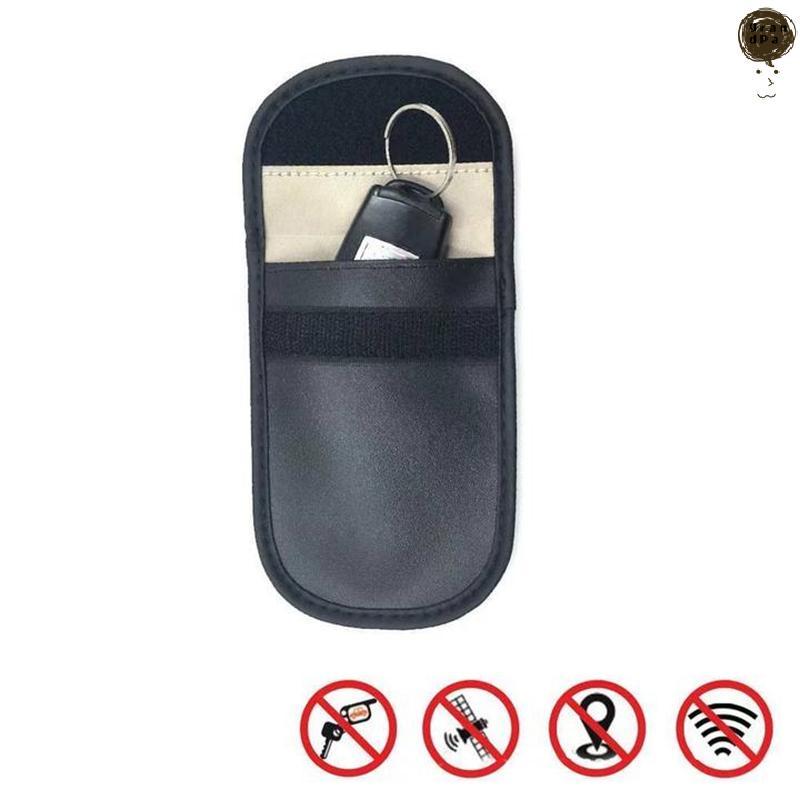 [GR] ไฟสัญญาณปิดกั้น Faraday กระเป๋าสําหรับโทรศัพท์มือถือ Anti-Theft Key Fob Shield EMF GPS Location