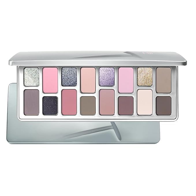 Cheeryep Qianyan 16 Color Eye Shadow Palette สีชมพูสีน้ําตาลคาวบอยสีฟ้า Multicolor Matte Pearl Smoky