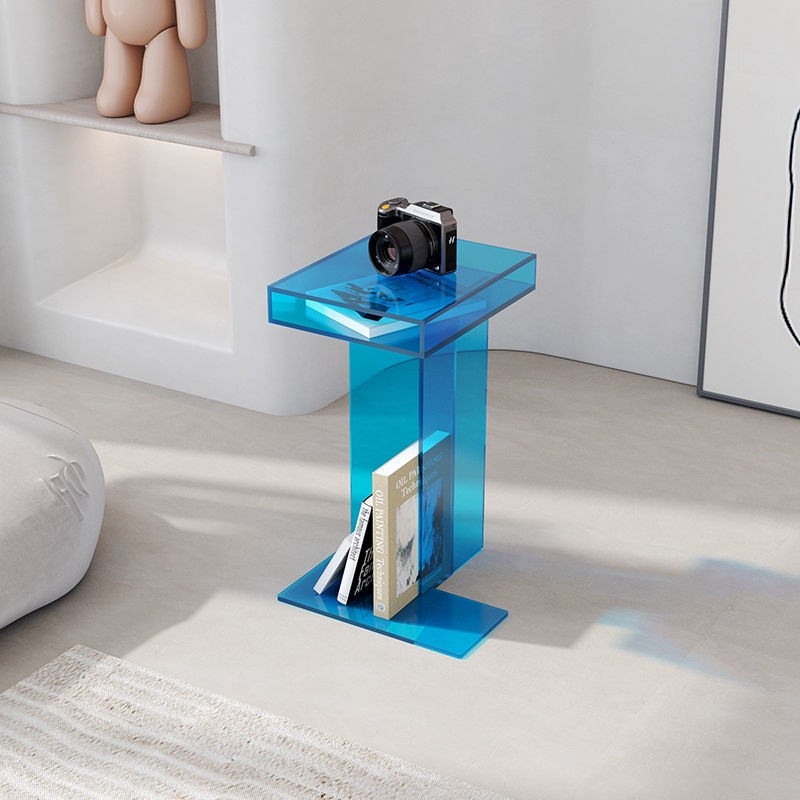 Simple shelf a few sofa small cabinet corner small table acrylic bedside Nordic creative side table 
