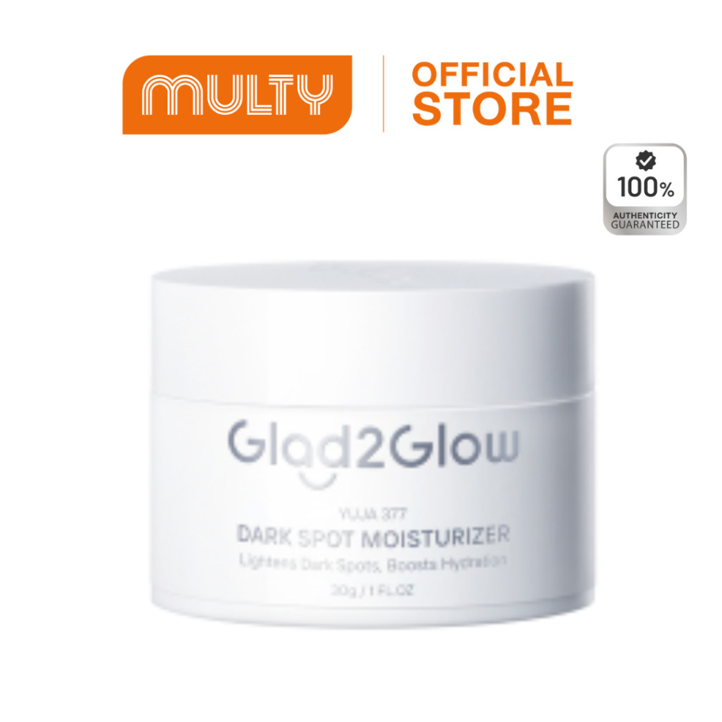 Glad2Glow Yuja 377 Dark Spot Moisturizer 30g.