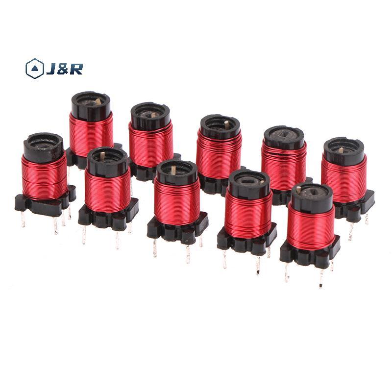 J&R> 10 ชิ้น 50T 13uh-34uH ปรับความถี่สูง Ferrite Core ตัวเหนี่ยวนําปรับความถี่สูง Ferrite Core Coil