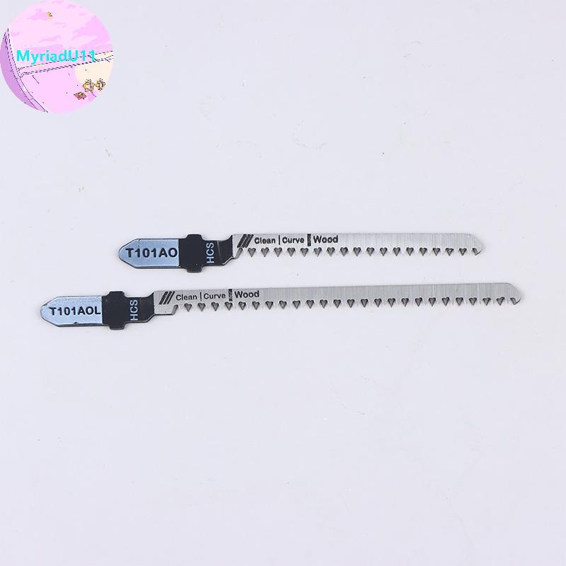 MyriadU 5 ชิ้น T101AOL T101AO เลื่อยจิ๊กซอว์ des ชุด 20 Tpi, T-Shank, สําหรับการตัดที่แม่นยําและทําค