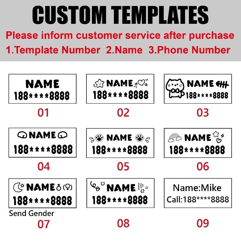 ลดราคามาใหม่! แมวส่วนบุคคลผูกปลอกคอลูกสุนัขแท็กที่กําหนดเองปลอกคอความปลอดภัยหัวเข็มขัดตุ๊กตาปก - รูปที่ 2