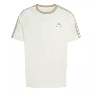 adidas ไลฟ์สไตล์ เสื้อยืดพิมพ์ลาย LUX COFFEE CAFE CUP ผู้ชาย สีขาว JZ5072