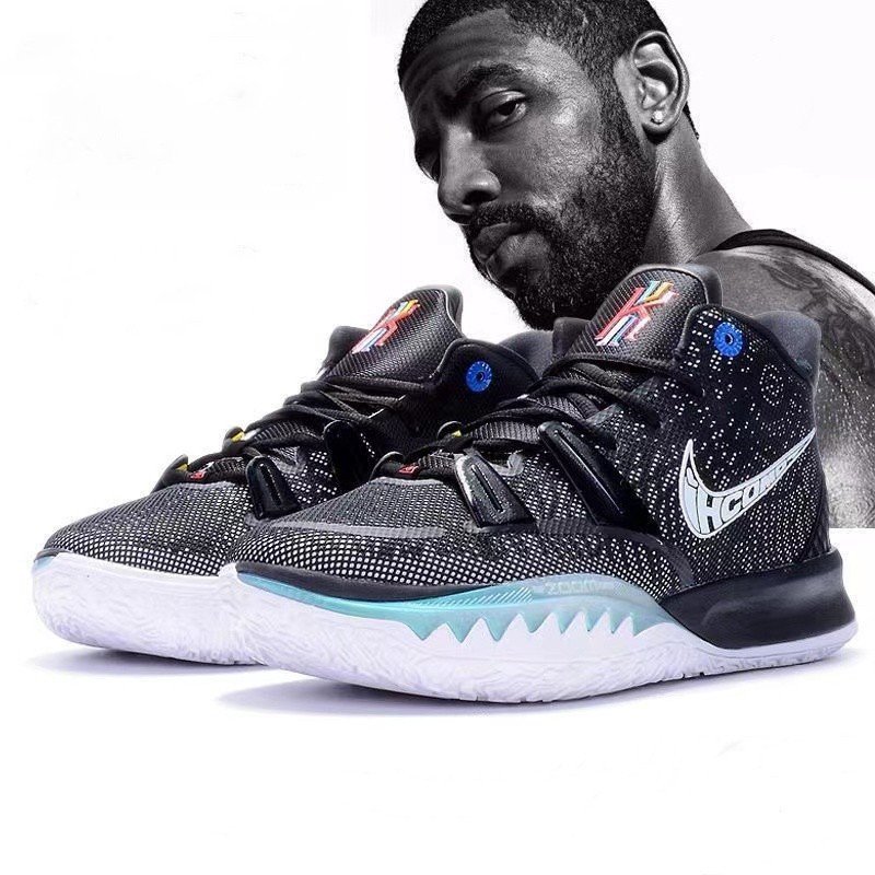 รองเท้าKyrie Irving 7 สำหรับผู้ชาย แบบHigh-Top สำหรับกิจกรรมกลางแจ้ง ป้องกันลื่นและทนทาน