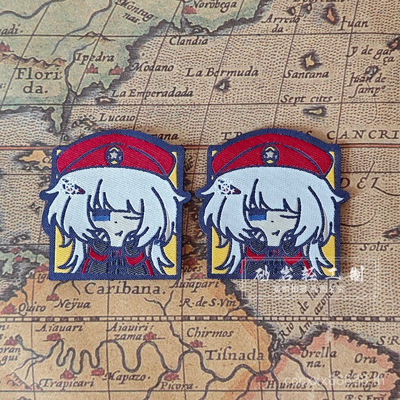 พัดลมธีม Girls Frontline AK74M พร้อมสติกเกอร์และ.BADGE สำหรับกระเป๋าเป้สะพายหลัง YDYP