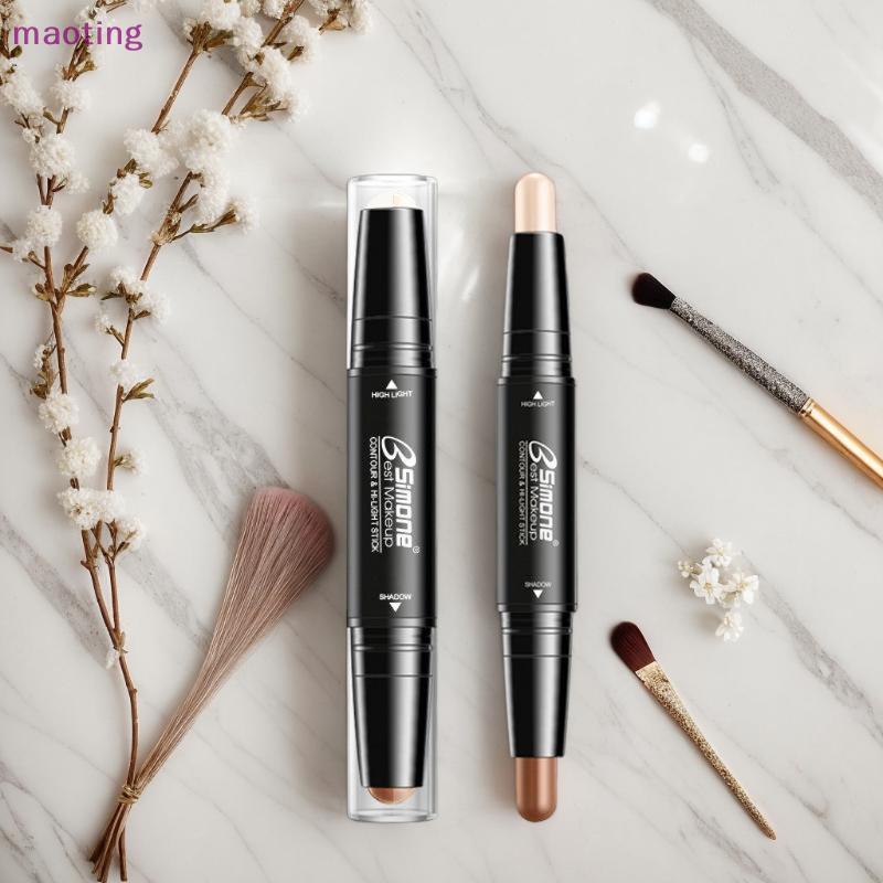 [เหมา] 4g Dual-Ended Contour Stick, รองพื้นบนใบหน้า, คอนซีลเลอร์, ความหมองคล้ําติดทนนาน, คอนซีลเลอร์