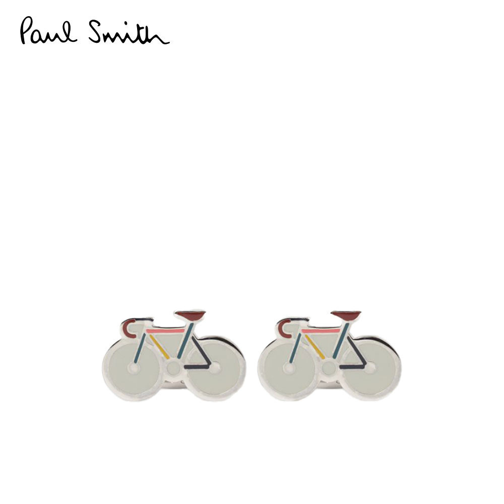 Paul Smith เครื่องประดับผู้ชาย รุ่น M1A-CUFF-PBIKE-82 สี Silver