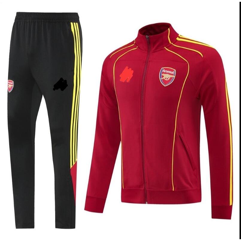 2025-26 Arsenal สีแดง Training Jacket Top & Pants S-XXL 1:1