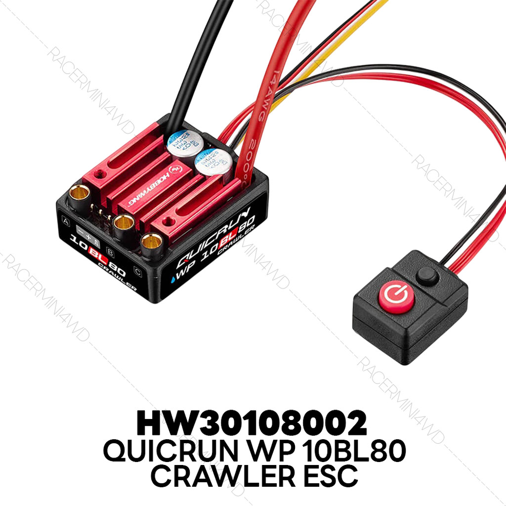 Hobbywing QuicRun WP 10BL80 Crawler (80A/240A, 2-4S LiPo)
