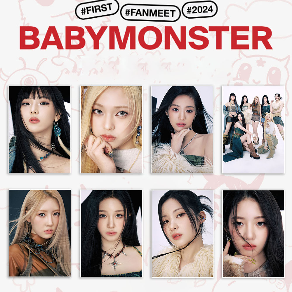BABYMONSTER หมึก BABYMONS7ER Professional Face Face Face โปสเตอร์ B er0j1l9.my20251216