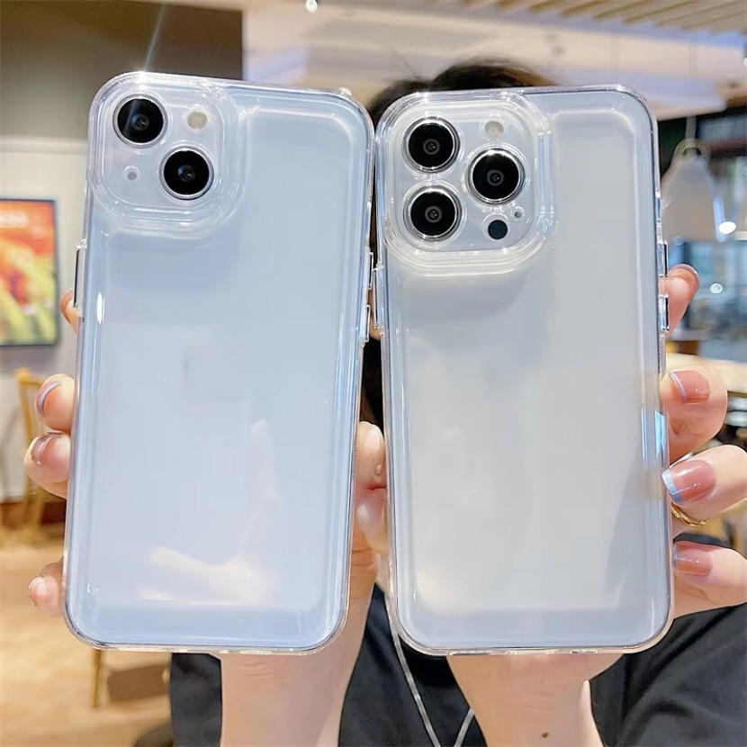 ซิลิโคนปลอกพื้นที่สําหรับ Honor X9D X7D X9C สมาร์ท X8C X7C X6C X7A X9B X7B X9A โปร่งใสกันกระแทกฝาครอบโทรศัพท์ TPU
