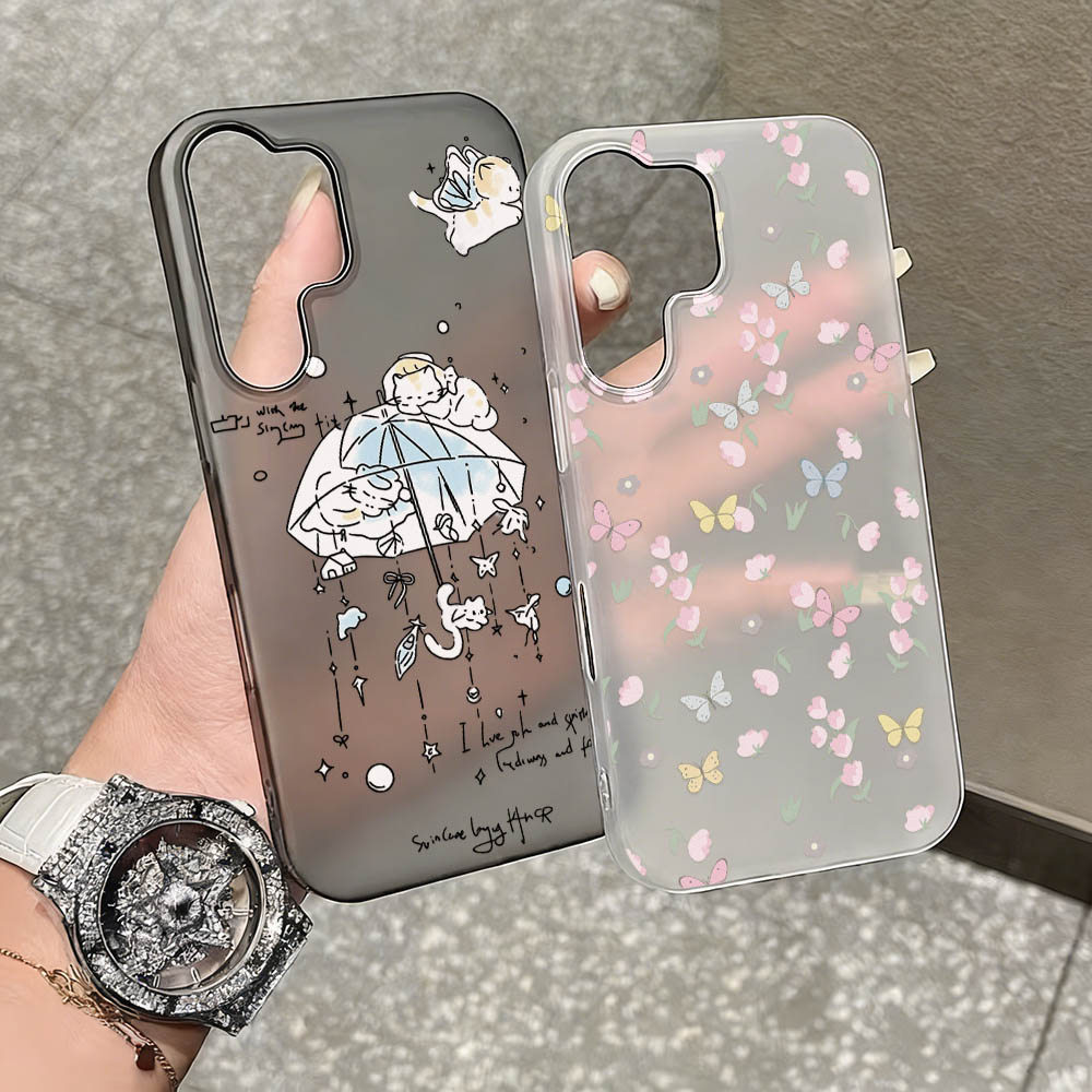 เคสโทรศัพท์ for Samsung A56 A55 A07 A35 A05S A16 A57 A54 A15 A36 A17 S24 S25 S26 Ultra A34 A53 A26 A27 A37 น้ำค้างแข็ง