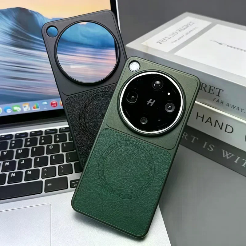 สําหรับ OPPO Find X9 Ultra Find X8 Pro X8S กรณีแม่เหล็กหนัง PU Electroplated PC น้ําหนักเบา Hard Cover Non-Slip กันชน
