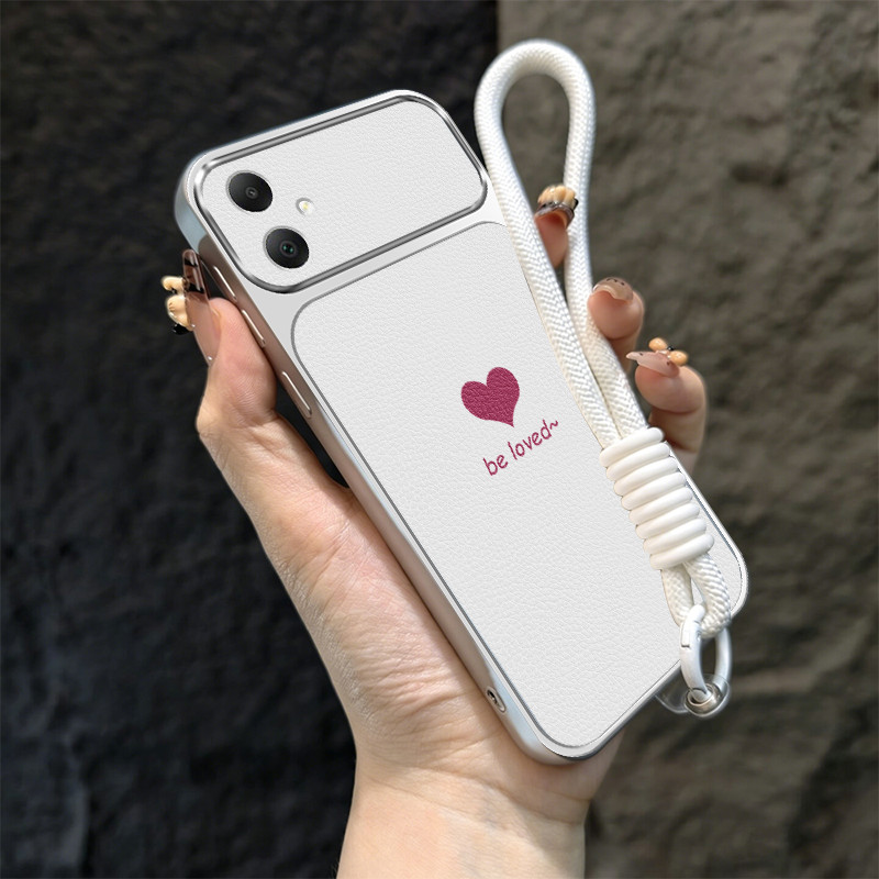 SAMSUNG เคสสําหรับSamsung a06 a04 a04s a04e a05s a05 a07 A17 a16 5Gปลอกโทรศัพท์ความวิตกกังวลSoftcase