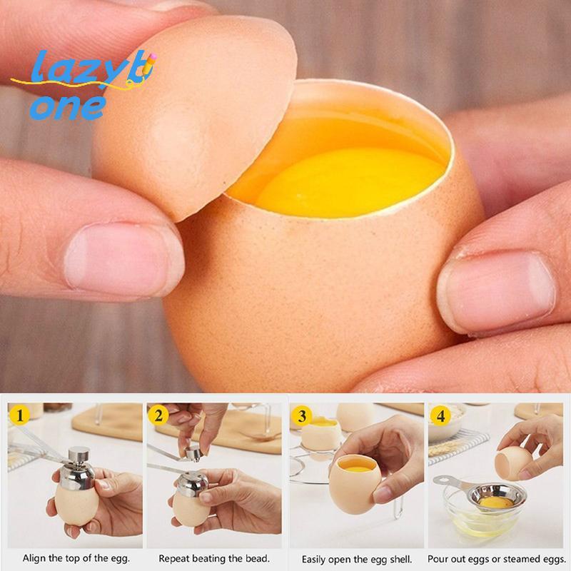 LZ-t] เครื่องตัดไข่สแตนเลส Eggshell Topper ที่เปิดเปลือกครัวเครื่องมือทําอาหาร [ใหม่]