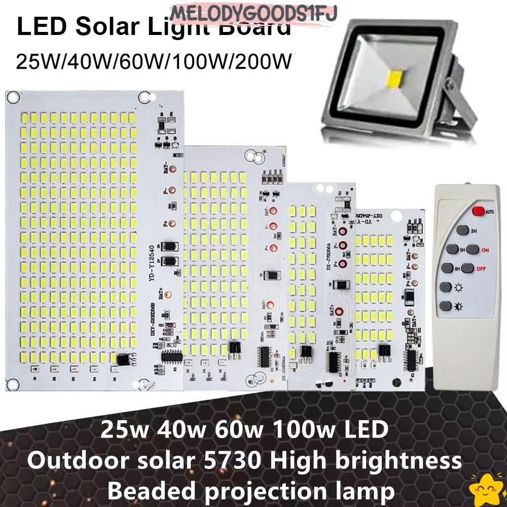 MELODYGOODS1FJ 1 ชิ้นแผงแหล่งกําเนิดแสง, 25/40/60/100/250 วัตต์แสงสีขาว LED Light Board, SMD5730 ความสว่างสูงพร้อมรีโมทคอนโทรล Floodlight