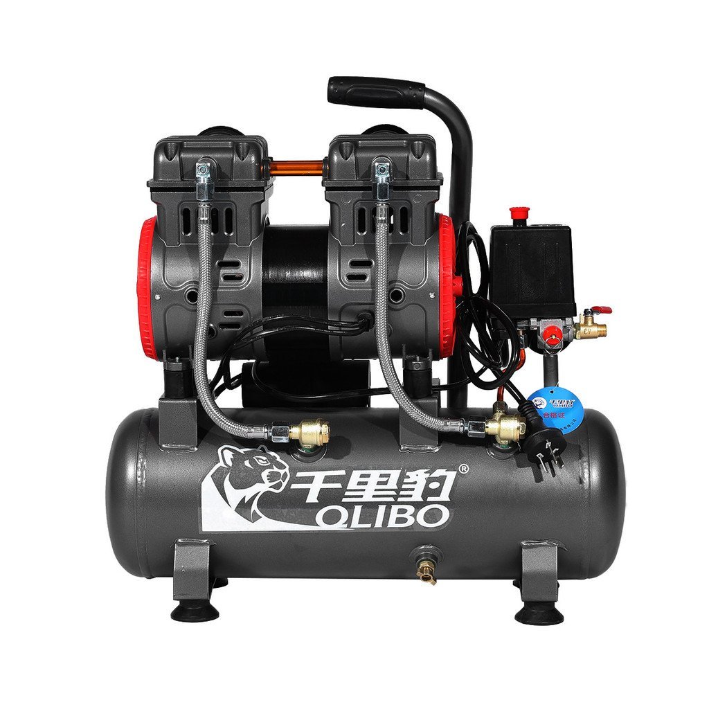 DX14-01A 1390W-18L เครื่องอัดอากาศเงียบไร้น้ํามัน 220v ปั๊มลมขนาดเล็กเกรดอุตสาหกรรมแรงดันสูง Air