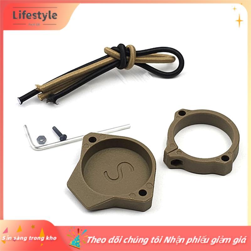 [lifestyle] ฝาครอบป้องกันเลนส์ไฟฉายแสงที่แข็งแกร่งไฟฉายกลางแจ้งชุดไฟฉายฝาครอบเลนส์สําหรับ M300/M600 