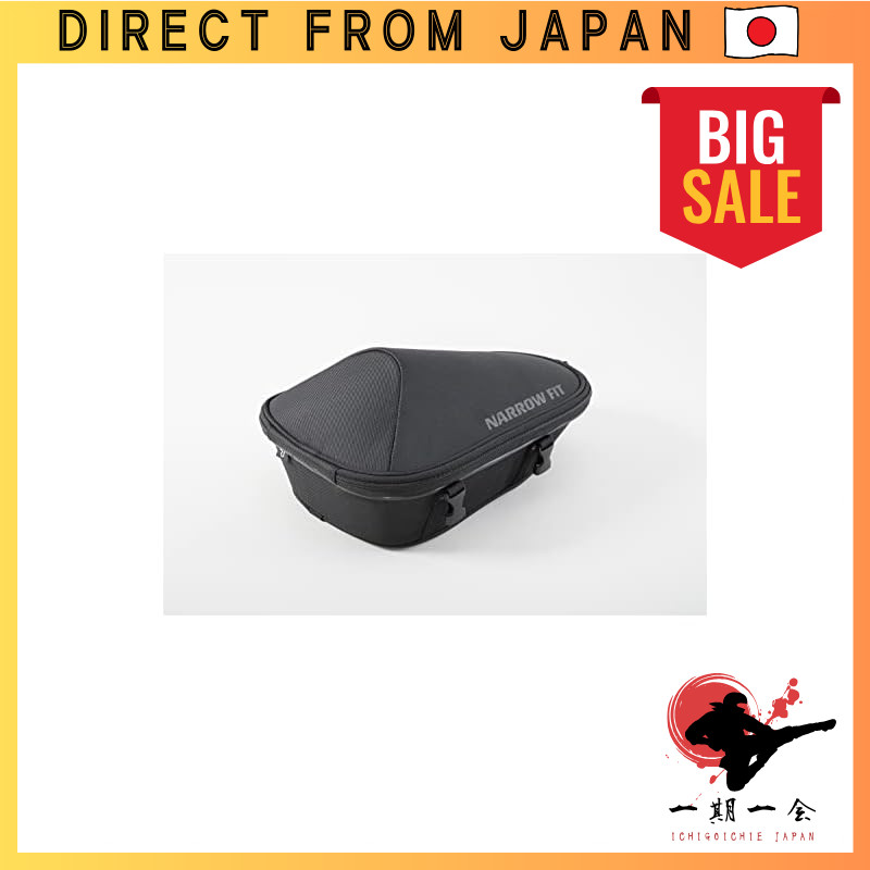 [Tanax] Motorcycle Seat Bag MOTOFIZZ Black