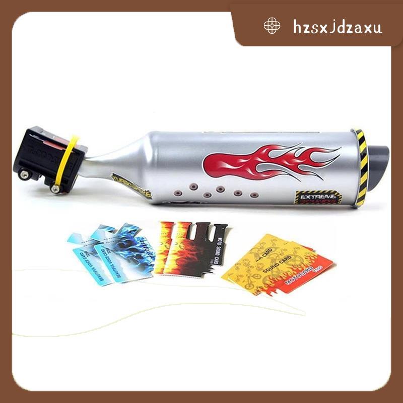 hzsxjdzaxuSturdy Design Bike Turbo ท่อไอเสีย, ระบบเสียงจักรยาน, การปรับเปลี่ยน Turbo Spoke, อุปกรณ์เ
