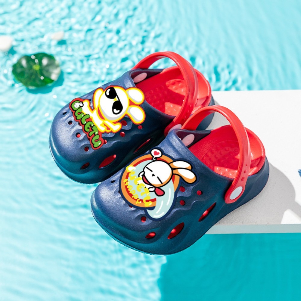 รองเท้าแตะเด็กเพื่อสุขภาพ EVA สีสันสดใส น้ำหนักเบา กันลื่น มีที่รัดเท้า งานคัดเกรดคุณภาพ ✨b_april405.th✨ - รูปที่ 6