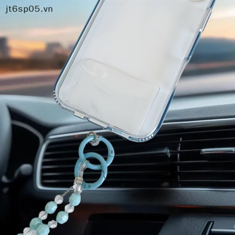 SAMSUNG [JTS] สีสันลูกอมสีลูกปัดโทรศัพท์มือถือแขวนโซ่สากลสร้อยคอเชือกแขวนสําหรับโทรศัพท์กระเป๋าCross